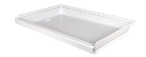 Shower Pan Assembly ICON 15240 SP2436LH-PW, Left Hand Drain