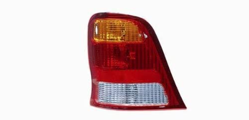 Driver Side Pilot Automotive Tail Lamp Lens and Housing