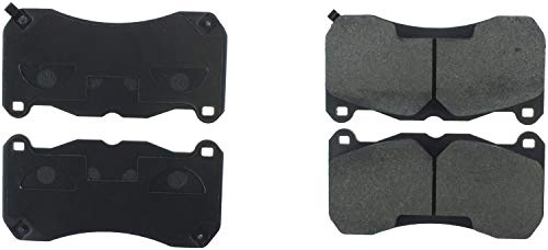 Front StopTech 308.16660 Brake Pads with Shims; Street