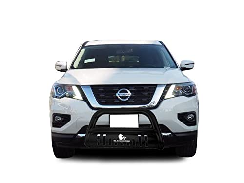 Bull Bar Black Horse Off Road Skid Plate Compatible with 2013-2021 Nissan Pathfinder-CBB-NIA1802SP