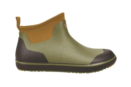 Muddy Outdoors DV8 Men's Deck Boots Rubber Ranger Green 11 D