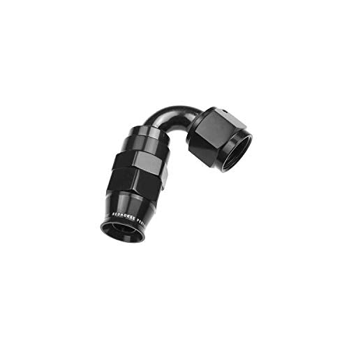 Performance Redhorse 1220-08-2 PTFE reusable Hose End (Black), 1 Pack