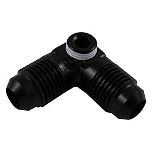 90 Male -6AN Fragola w/ 1/8 FPT Port - Black