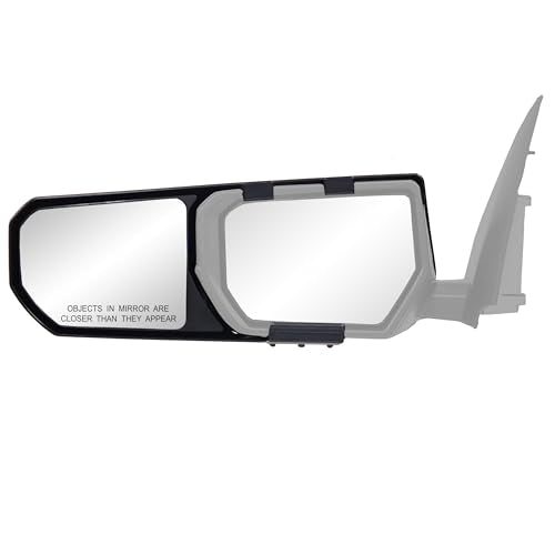 K SOURCE 80960 Snap & Zap Custom Fit Towing Mirror for 2023 up Colorado, Canyon, Patented