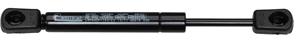 Whitecap G-8640C Black Nitrate Gas Spring - 10.25" Comp x 17" Ext, 40 lbs.