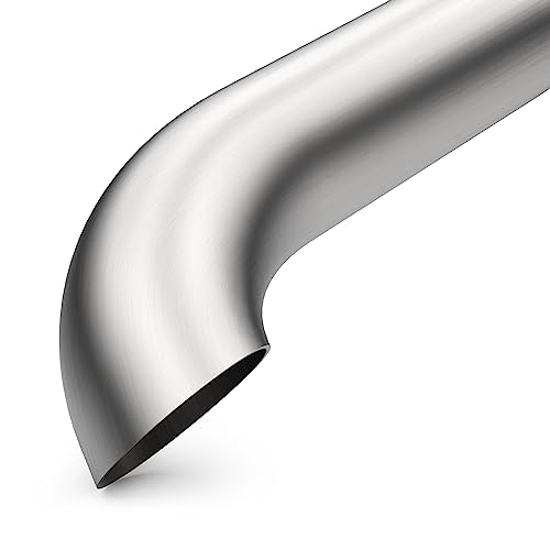 Cat-Back MagnaFlow Performance Exhaust System 19478 - Street Series, Stainless Steel 3in Main Piping, Quad Split Rear Exit, Black Coated 3.5in Exhaust Tip - Truck Performance Exhaust Kit
