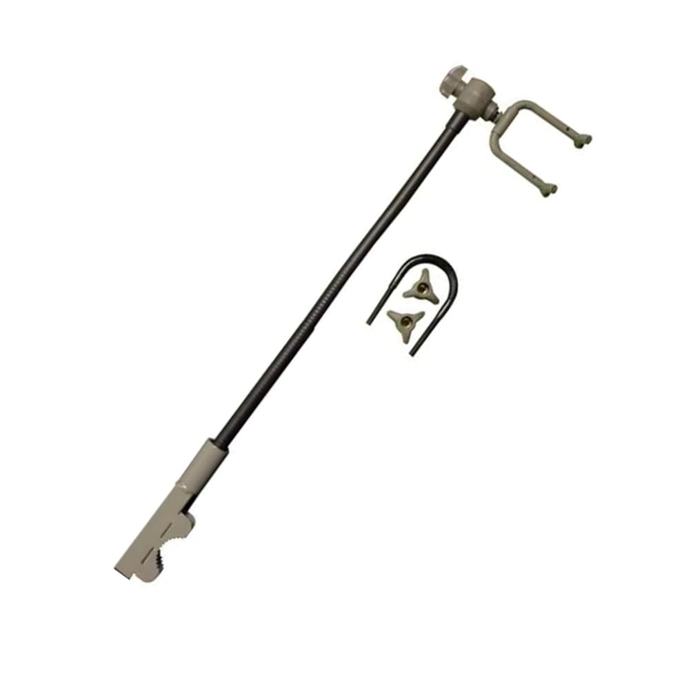 HME Durable High-Quality Easy-to-Install Versatile Flexible Arm Tree Stand Bow Holder - Holds Up To 8.5LBS, Rugged Arm Bends, Easy Attach U-Bolt