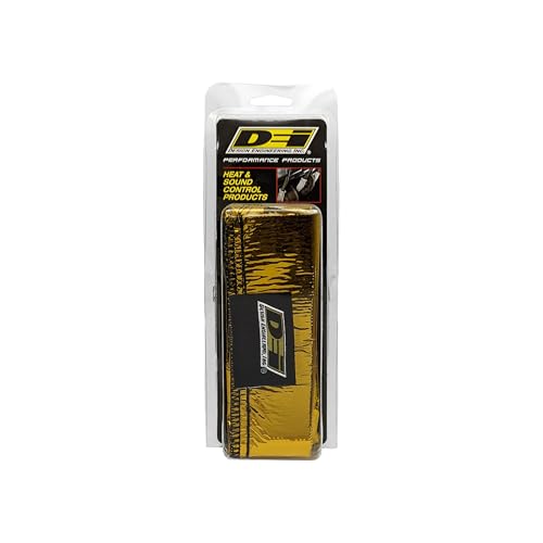 Heat Sheath Design Engineering 010918 Gold 2-1/4" I.D. x 36" Line Sleeving Hi-Temp Protection up to 800°F