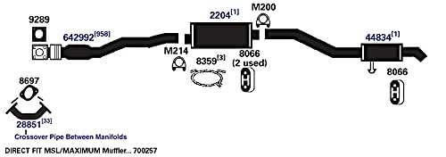 Exhaust AP Products Bracket 8359