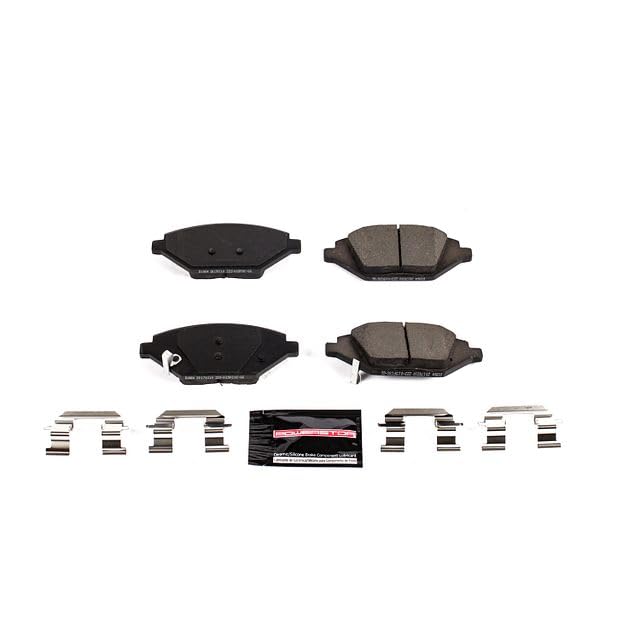 Power Stop Z23-1864 Z23 Evolution Sport Carbon Fiber-Ceramic Brake Pad For Chevrolet Spark 2016-2022 [Model Specific]