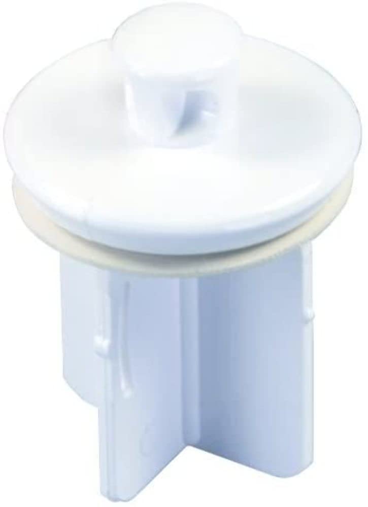 Four-Stem JR Products Pop-Up Stopper - White (6)