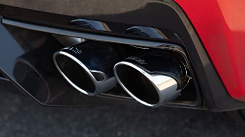 2020 Chevrolet Corvette C8 Borla 6.2L S-Type Exhaust System Dual Round A/C Tips 4inx 4.75in