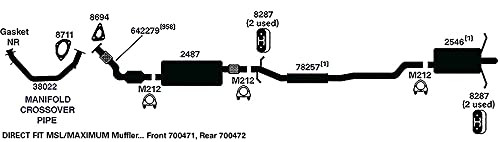 MUFFLER AP Exhaust - 700471