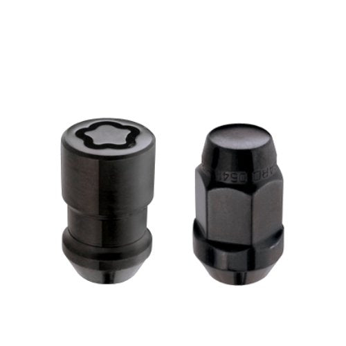 Bulge Cone Seat Style Wheel Installation Kit McGard 84563BK for Jeep Wrangler - 23 Piece