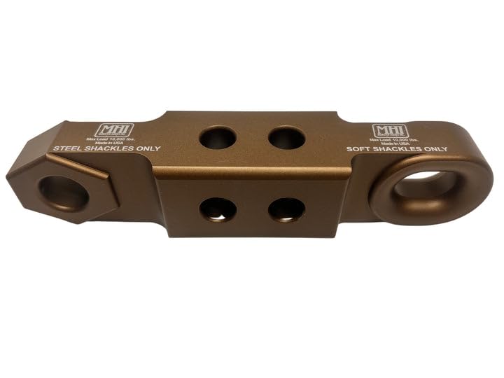 Dual-Sided Hydra Hitch – Recovery Hitch | Soft & Steel Shackle Compatible | 2" Receiver | 7075 High-Strength Aluminum | Rated 15,000 lbs. Per Side
