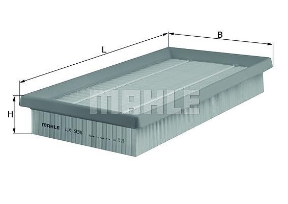 Air Filter MAHLE LX 936
