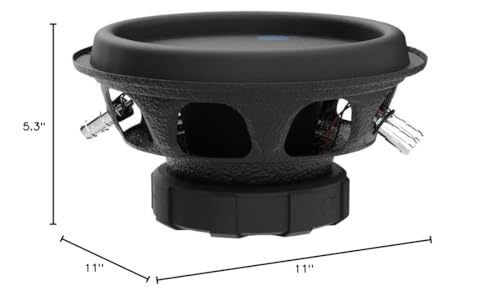 Anarchy Series Planet Audio AC10D 10 Inch Car Subwoofer - 1500 Watts Max, Dual 4 Ohm Voice Coil, Sold Individually