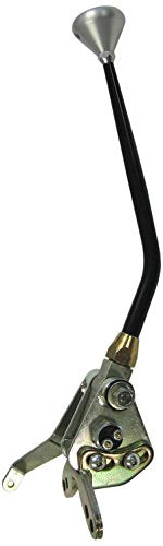 GM Shifter CM TH350 Black 8" Single Bend Lever Mushroom Knob