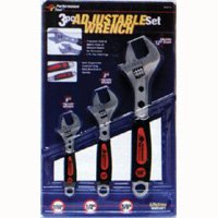 3 pc. Performance Tool Adjustable Wrench Set - W30703