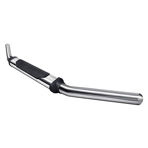 Rear Bumper Guard Black Horse Single Tube With Pad Stainless Steel Compatible with 2014-2023 Jeep Cherokee (Excludes Trailhawk Edition)-8DJPCESS-1