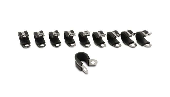 Cushion Vibrant P-Clamp for 0.5625in O.D. Hose - Pack of 10 - 17189