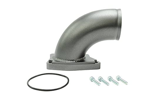 Intake Elbow Sinister Diesel for 2003-2007 Ford Powerstroke 6.0L (Gray)