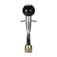 Lokar Performance Products Co Shifter Gm 4L60E Chrome 6" Straight Lever Muscle Car Black Knob