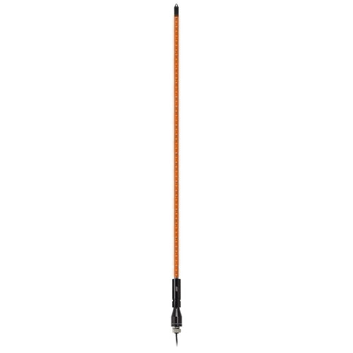 Metra Electronics - 4ft Single Color LED Whip Antenna - Orange (MPS-OWHIP4) Whip Antennas
