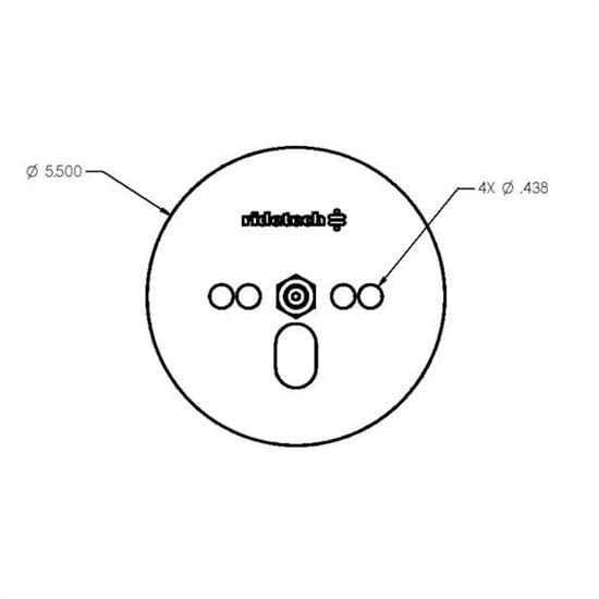 7/16 Nut Air Spring Plate