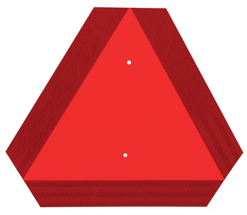 Reflective Triangle Performance Tool W1496 - Essential Safety Sign for Farm Vehicles and Equipment