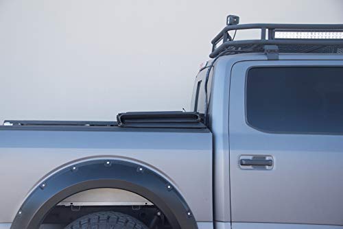 CoveRex TF Series Armordillo USA Lightweight Soft Vinyl Tri-Fold Truck Bed Tonneau Cover Fits 1994-2001 Dodge Ram 1500/1994-2002 2500 3500 6.5 Ft (78") Bed
