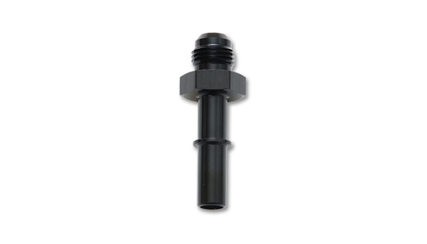 AN Push-on Vibrant EFI Adapter, -8 AN x 5/16" Hose - Black