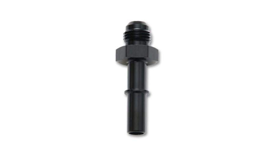 AN Push-on Vibrant EFI Adapter, -8 AN x 5/16" Hose - Black