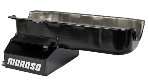 8" Oval Track Oil Pan Moroso for Chevy Small-Block Engines