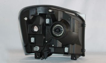 Left TYC Headlight Assembly Compatible with 2004-2005 Dodge Durango