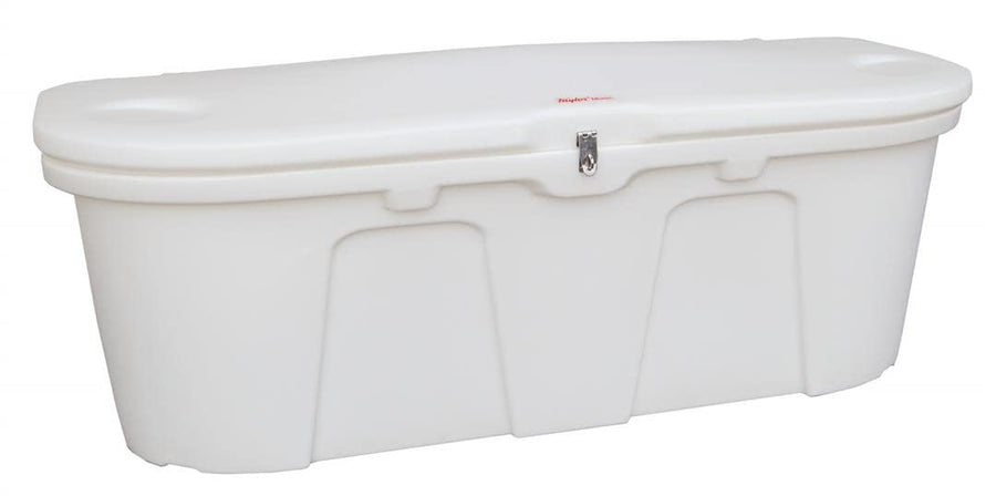Stow N' Go Poly Dock and Patio Storage Box Taylor Made 123650 - 43" L x 21" W x 36" H, Classic Whit