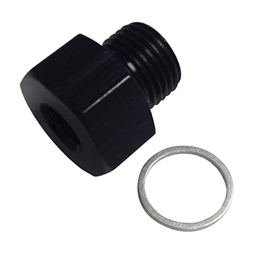 3/4" Mpt Oil Temp Adapter, Black Fragola Performance Systems 493025-BL