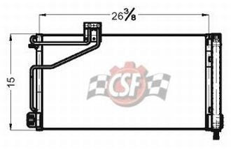 AC Condenser CSF 10534