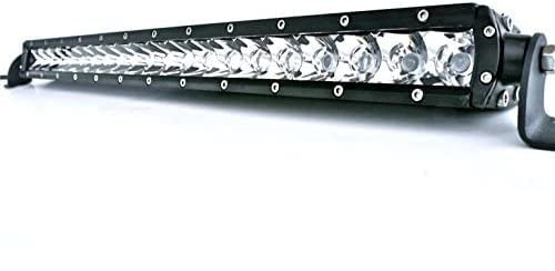 LED Light Bar Black Horse 30" Single Row Clear Compatible with - Universal -PL3105FS-SNL5W