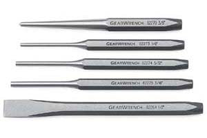 Apex Tool KD82304 Group 5 Piece Punch and Chisel Set