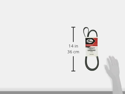 Gates FleetRunner K080860HD Micro-V Serpentine Drive Belt