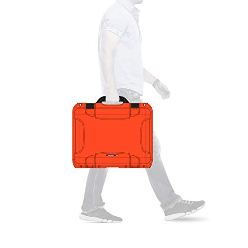 Waterproof Nanuk 933 Hard Case with Foam Insert - Orange