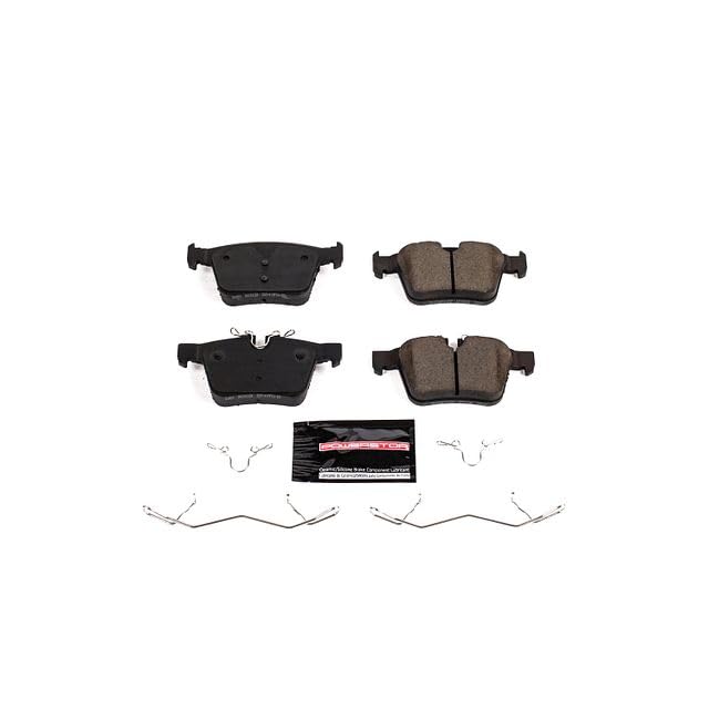 Power Stop Z23-1821 Z23 Evolution Sport Carbon Fiber Infused Ceramic Brake Pads with Hardware Rear