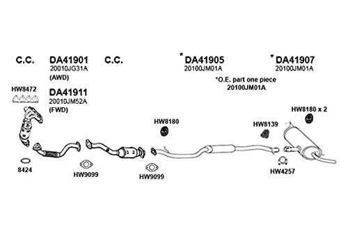 HW8139 Ansa - Exhaust Hanger