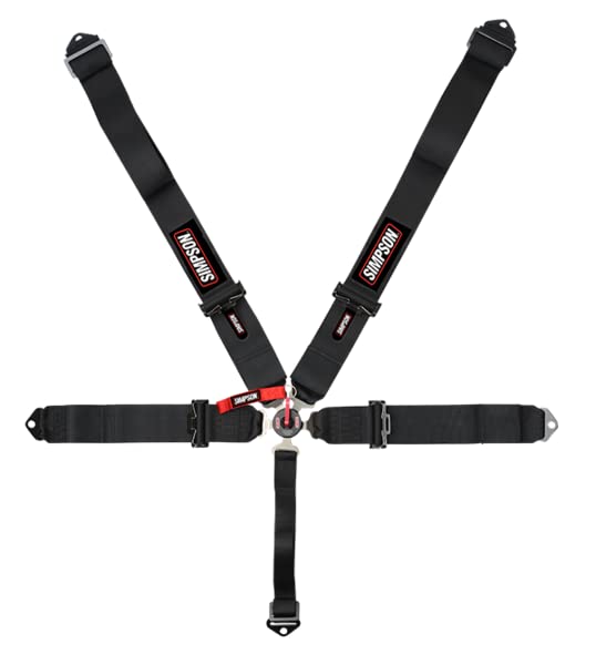 3" Camlock Harness Simpson Racing 29110BKHL1X