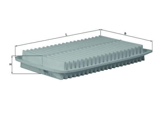 Air Filter Mahle LX 1612