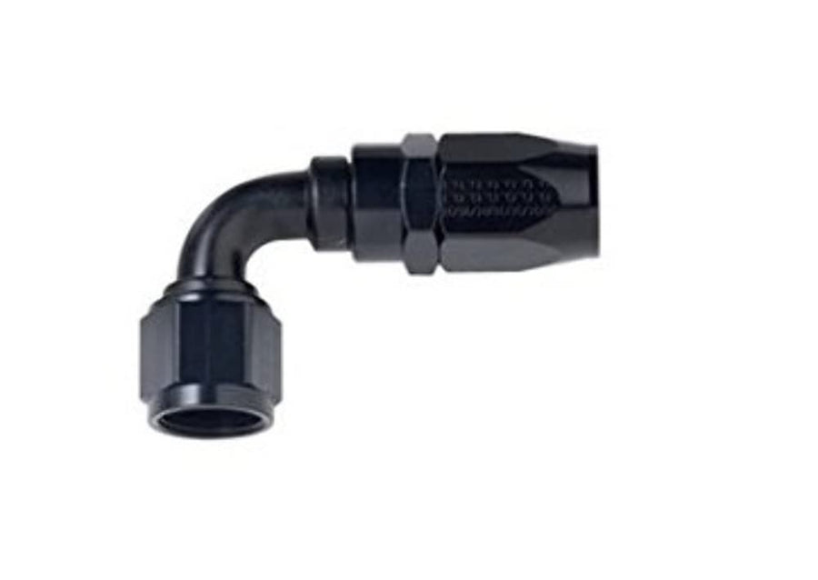 3000 Series Fragola 90 Degree Bent Tube Hose End, -4 A-N - Black