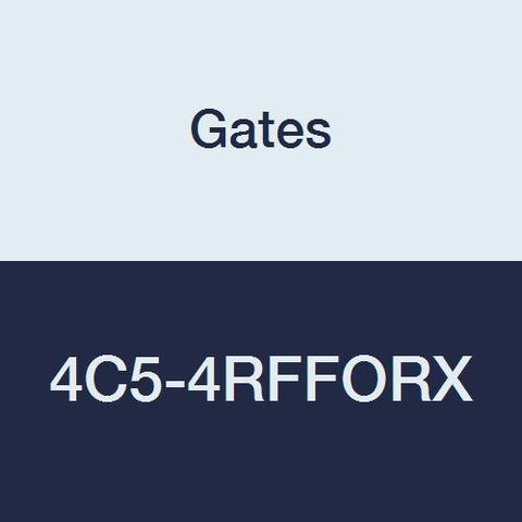 4C5-4RFFORX Gates Field Attachable for C5C, C5D and C5M Hose, Female Flat-Face Swivel, Steel, 3/16" ID