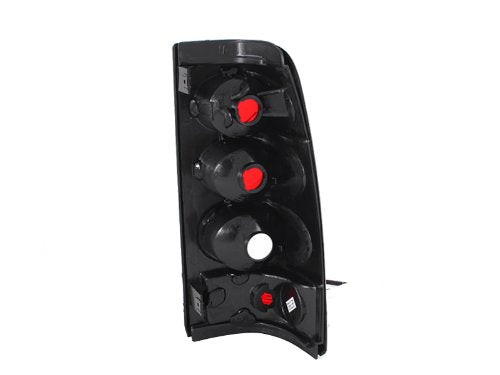 Chevrolet Silverado Anzo USA 211021 Carbon Tail Light Assembly - (Sold in Pairs)