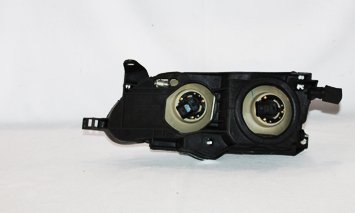 Right TYC Headlight Assembly Compatible with 1993-1997 Toyota Corolla